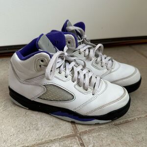 Nike Air Jordan 5 Retro Dark Concord Size 1.5Y 1.5 youth boys Sneakers Shoes